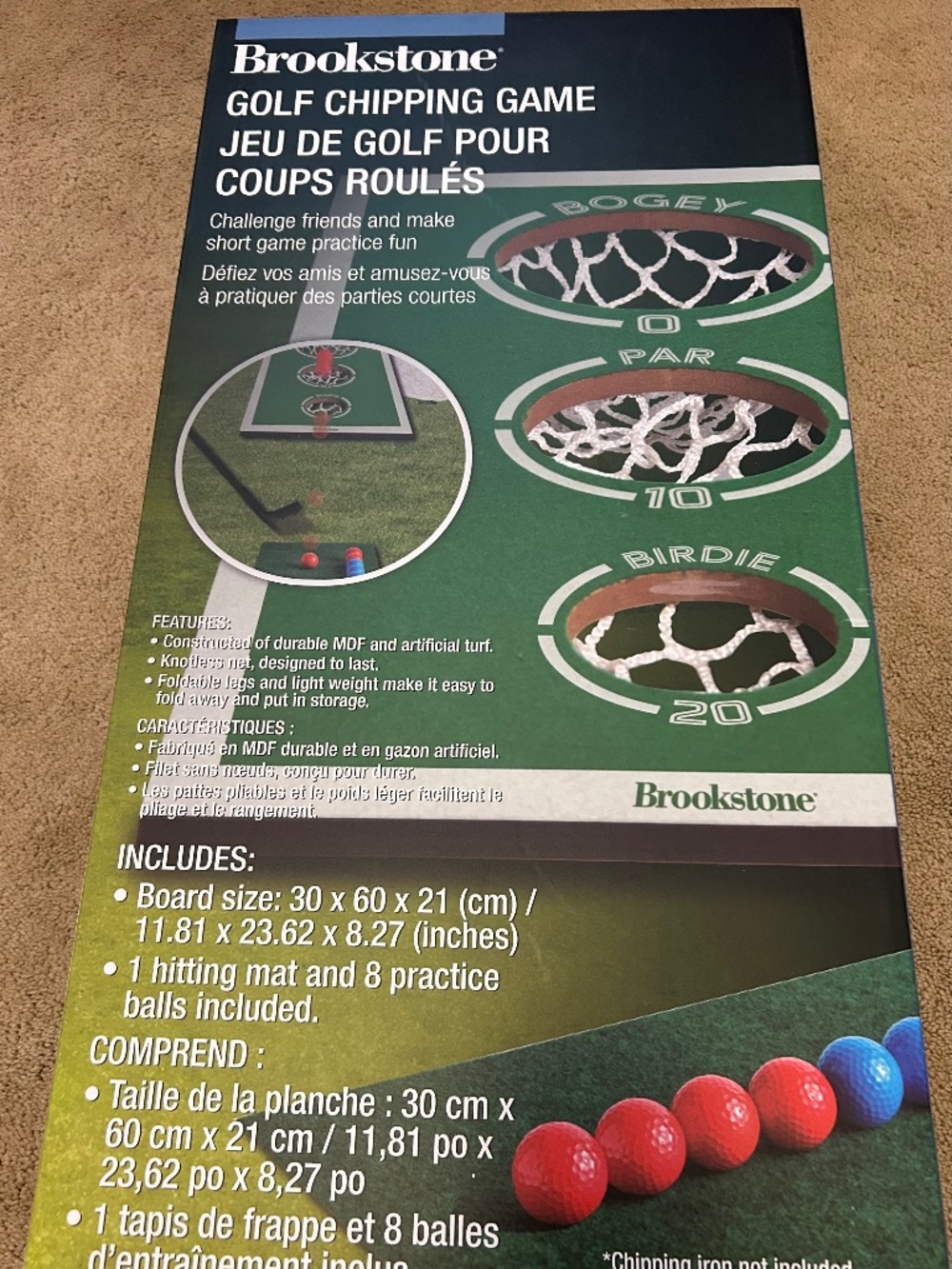 Brookstone Golf Set